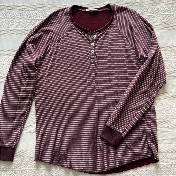 Marine Layer Tops - Marine Layer Double Knit Henley